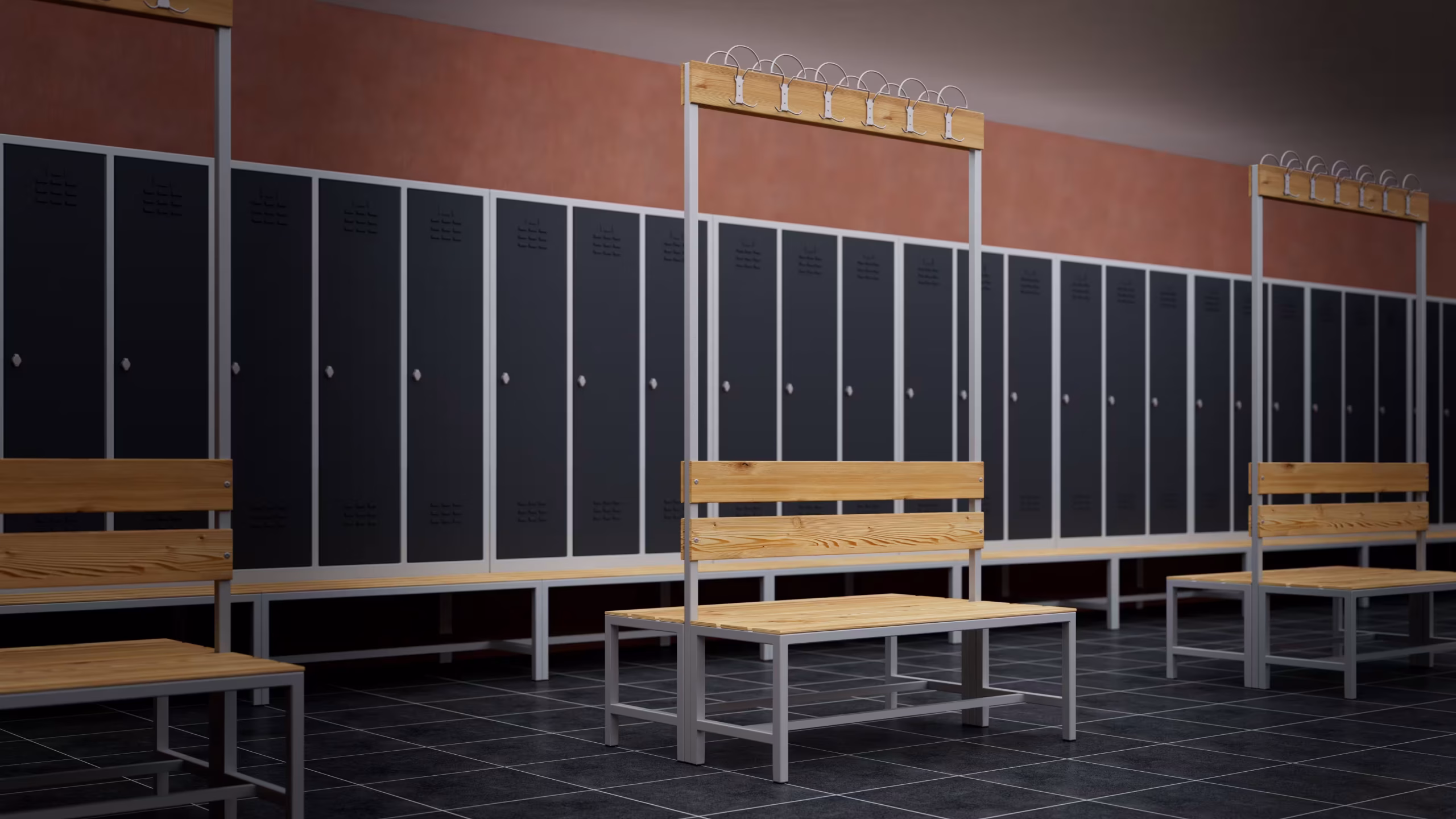 Locker Room Benches