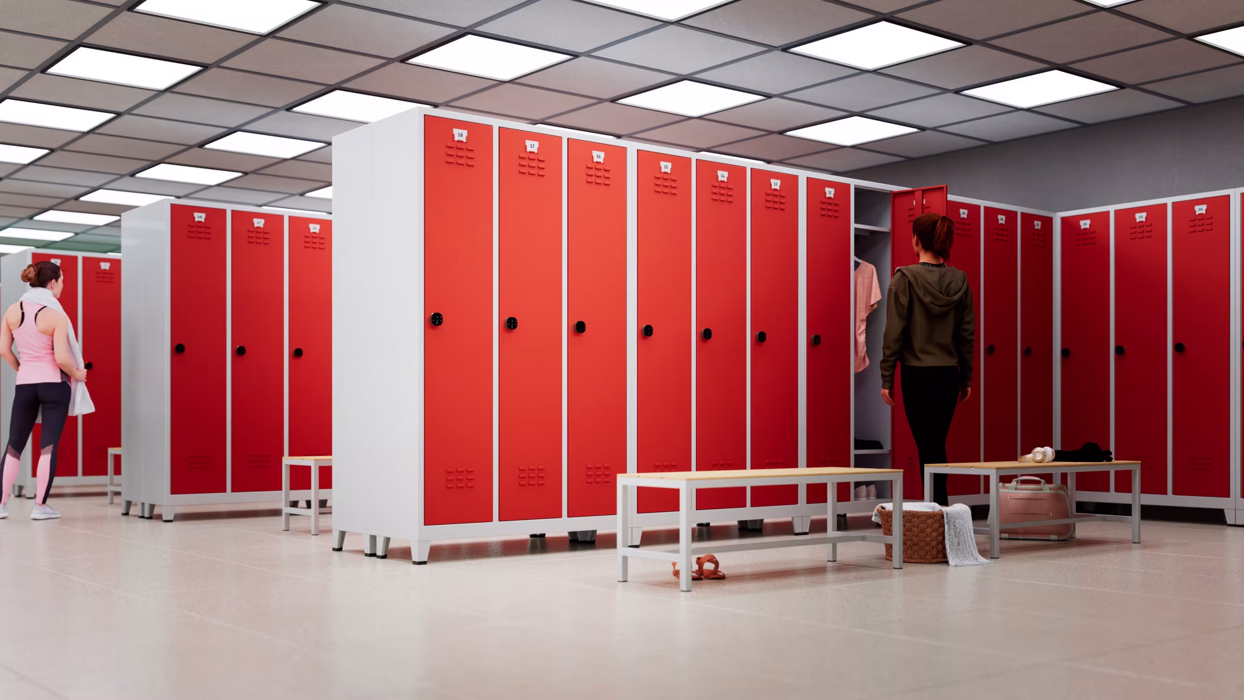 Standard Size Lockers